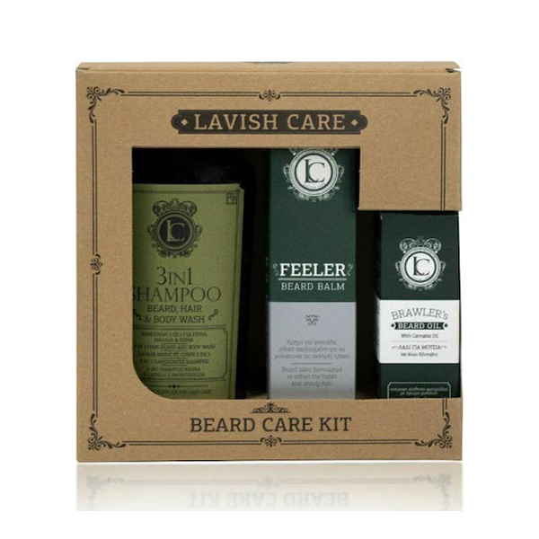 Lavish Care Feeler με Shampoo 300ml, Feeler Balm 100ml & Brawler’s Oil