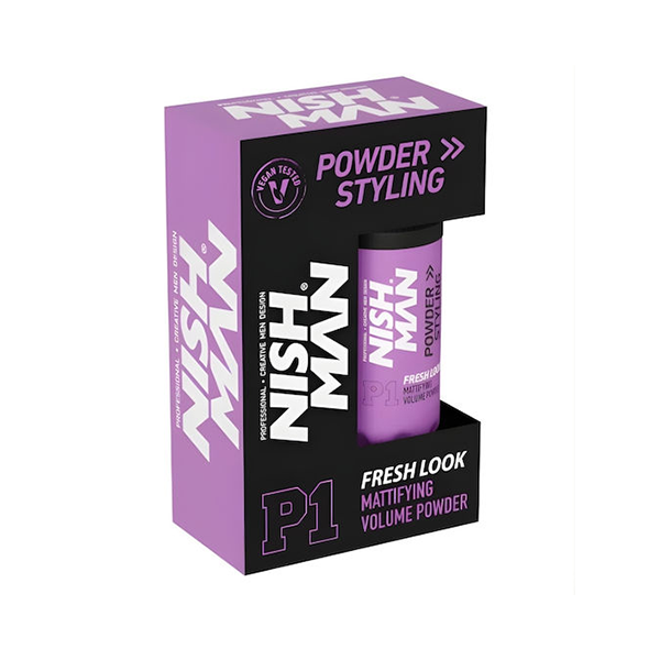 Πούδρα Μαλλιών Nishman Mattifying Volume Powder P1 Light Hold Fresh Look