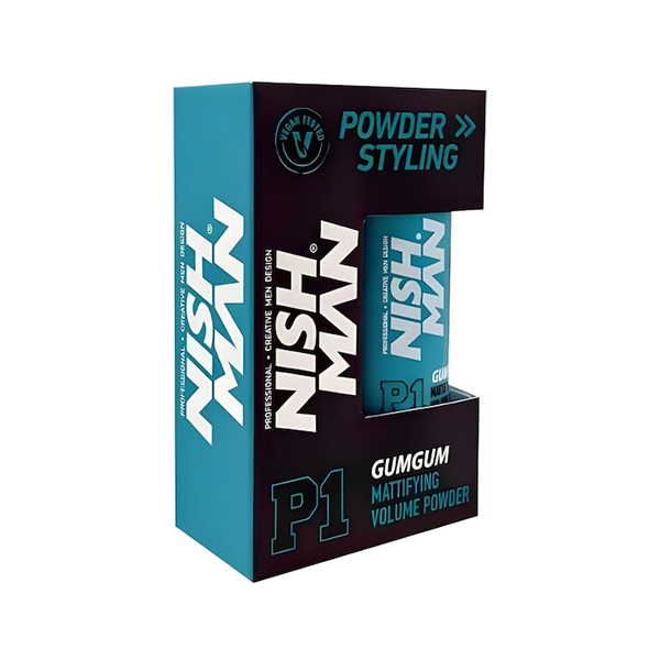 Πούδρα Μαλλιών Nishman Mattifying Volume Powder P1 Light Hold Gum Gum