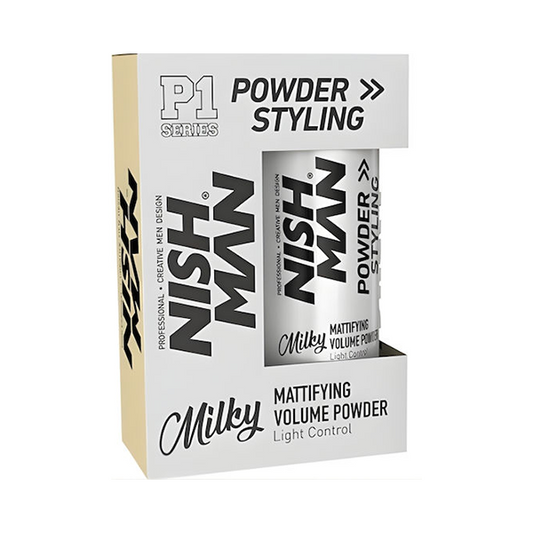 Πούδρα Μαλλιών Nishman Mattifying Volume Powder P1 Light Hold Milky