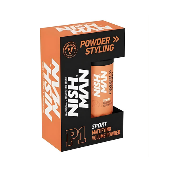 Πούδρα Μαλλιών Nishman Mattifying Volume Powder P1 Light Hold Sport