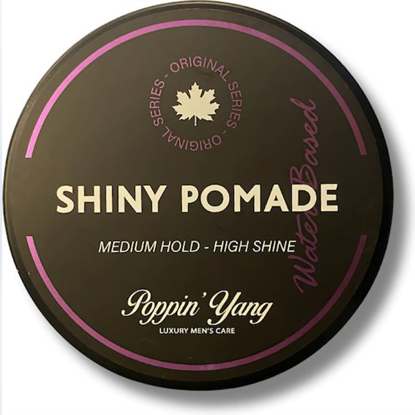 Poppin Yang Shiny Pomade με Έλαιο Πλατάνου για Μεσαίο Κράτημα & Λάμψη