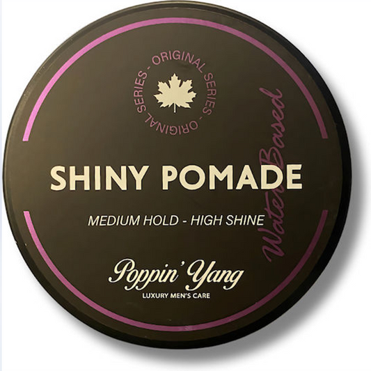 Poppin Yang Shiny Pomade με Έλαιο Πλατάνου για Μεσαίο Κράτημα & Λάμψη